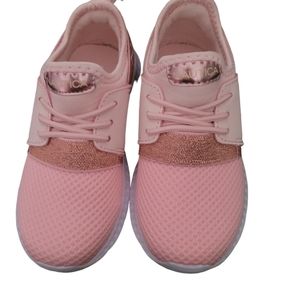NEW Pink toddler girl sneakers